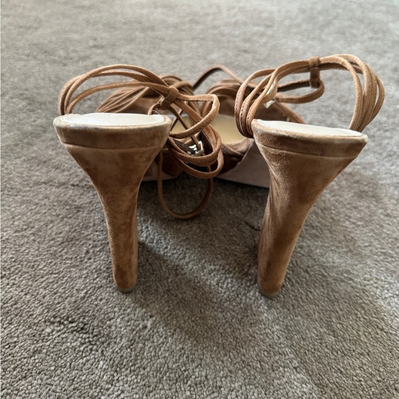 Veronica Beard Fletcher Ankle Strap Platform Heel-8 - Picture 4 of 9